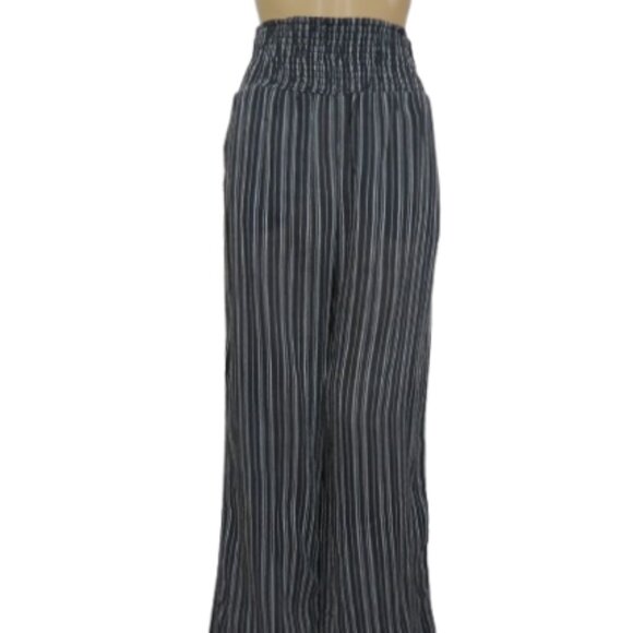 Billabong Striped Wide Leg Pants - Picture 2 of 11